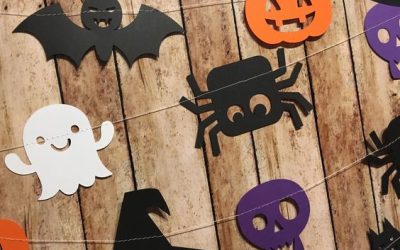 Halloween Pyssel Av Papper